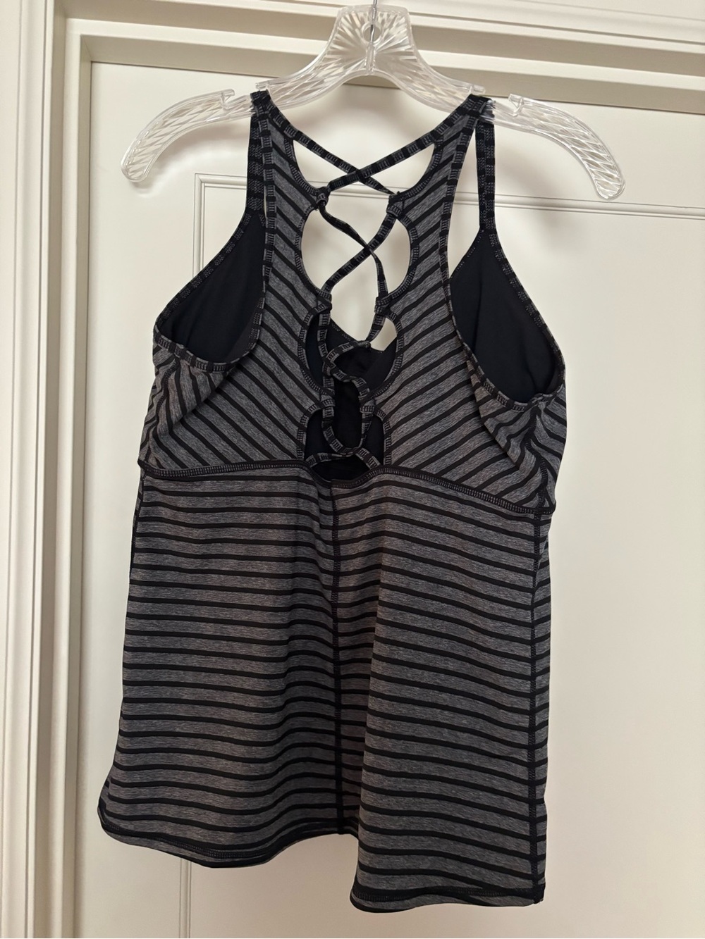 Prana Black and Gray Athletic Yoga Top - Picture 2 of 3